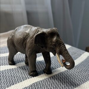 Realistic Asian Elephant Figurine from Safari Ltd
